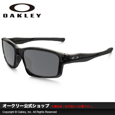 【OAKLEY】オークリーコピー ブランド公式ショップ チェーンリンクアジアンフィット(CHAINLINK ASIAN FIT) フレームカラー（Black Ink） レンズカラー（Black Iridium Polarized） ミラー（イリジウム）＆偏光レンズ メンズライフスタイルサングラス